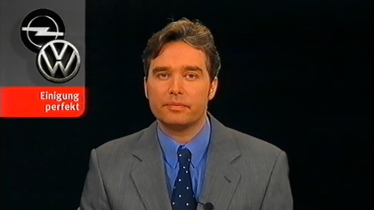 Autokrieg zwischen Opel & VW | ALDI-Erpresser | RTL2 Nachrichten 1997