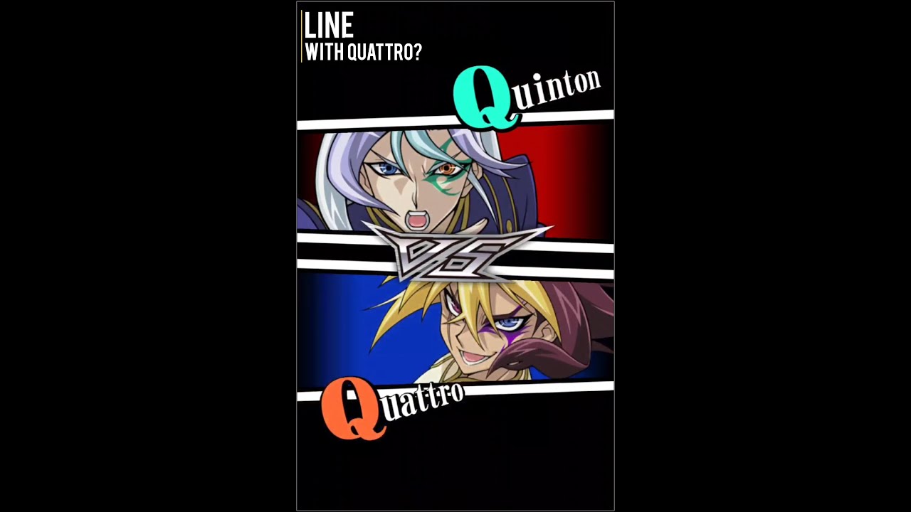 Yugioh Duel Links - Does Quinton have a LINE with Quattro?