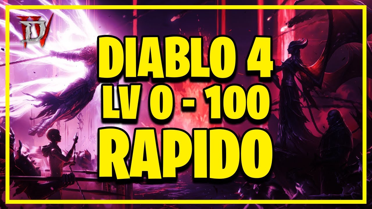 COMO PEGAR LV 100 RAPIDO NO DIABLO 4
