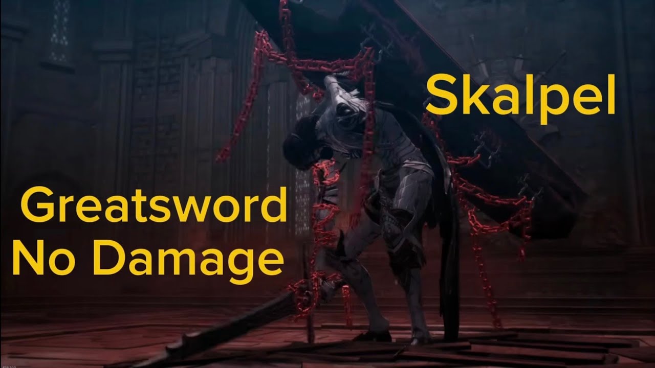 The First Berserker: Khazan - Skalpel (Greatsword, No Damage) 