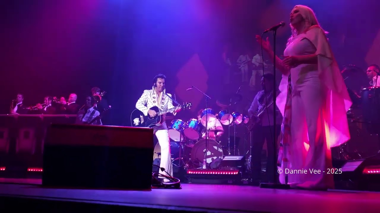 Chris Connor Elvis Australian Tour 2025 performing ~ Burning Love
