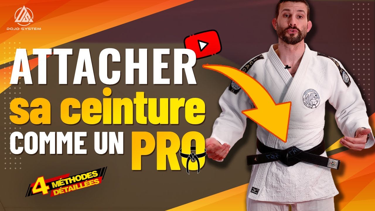 Attacher sa ceinture comme un pro en 4 méthodes détaillées !