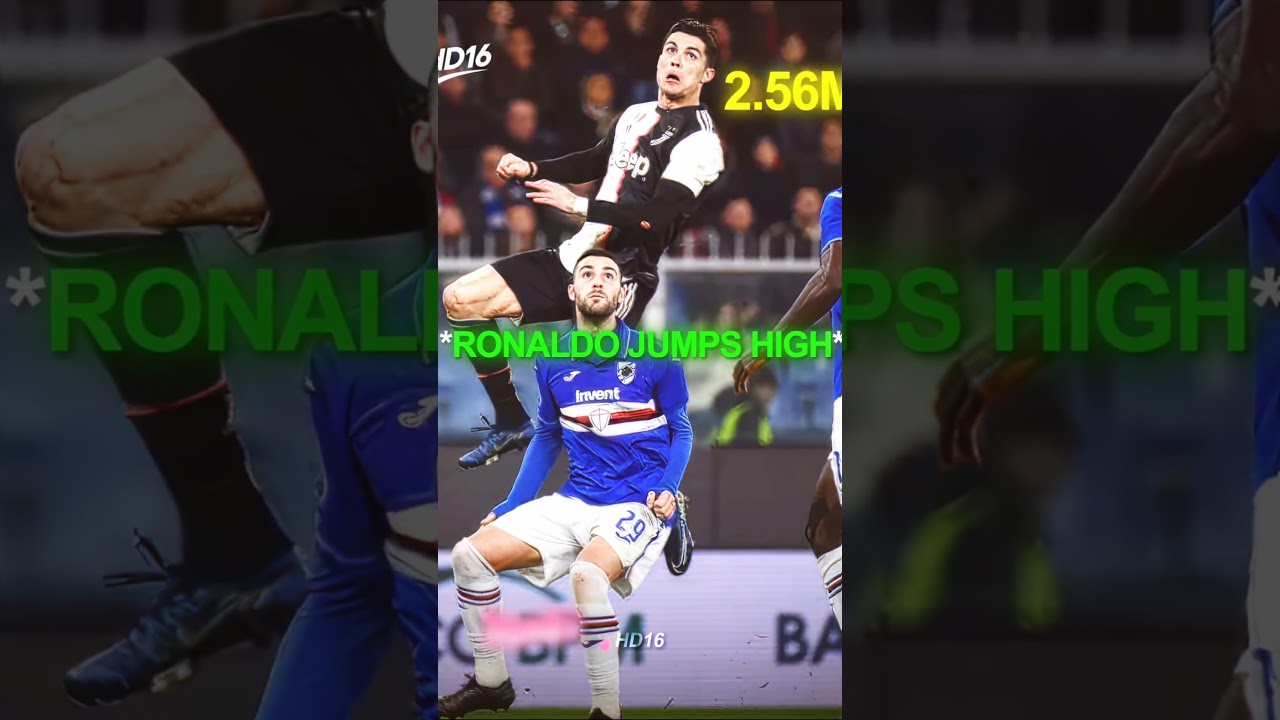 Ronaldo vs messi hight jump 