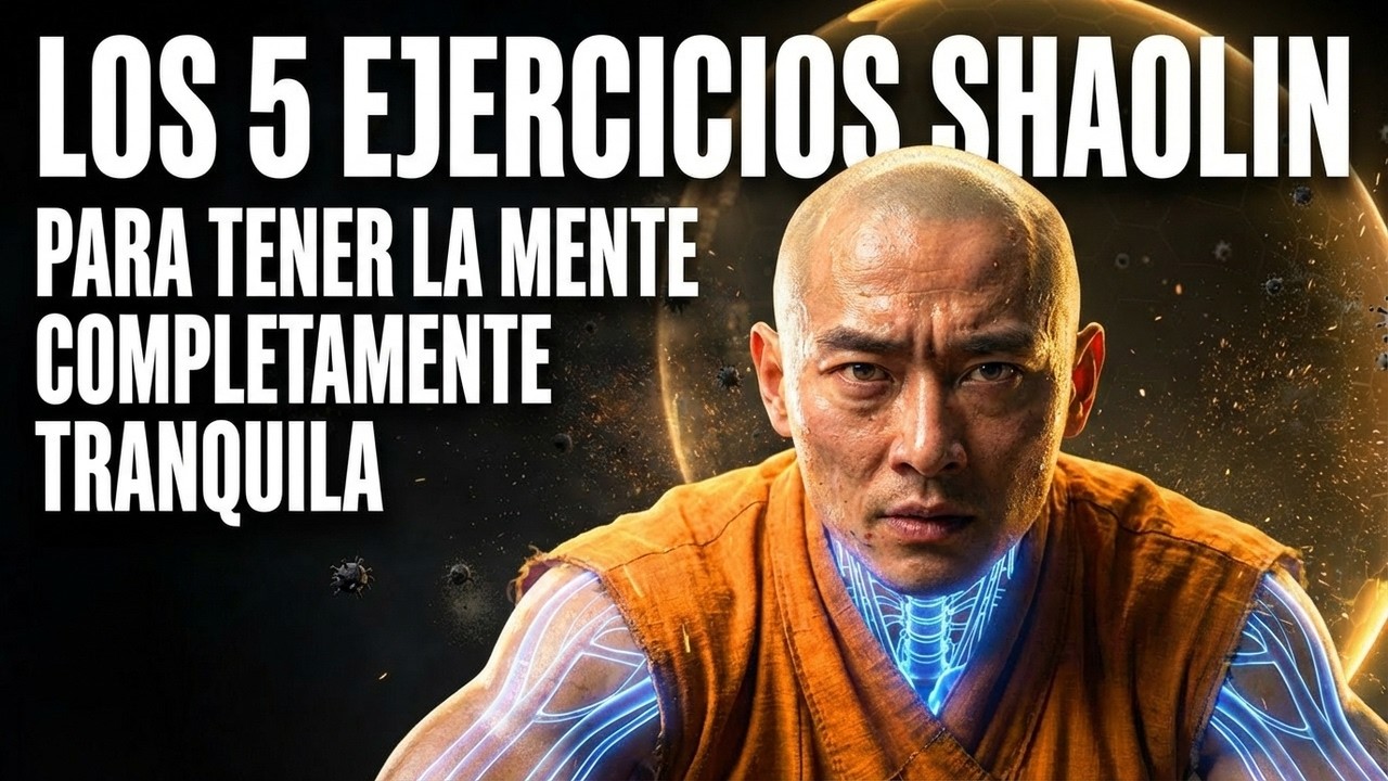 Los 5 Ejercicios SHAOLIN Para Tener la Mente Completamente Tranquila PARA SIEMPRE