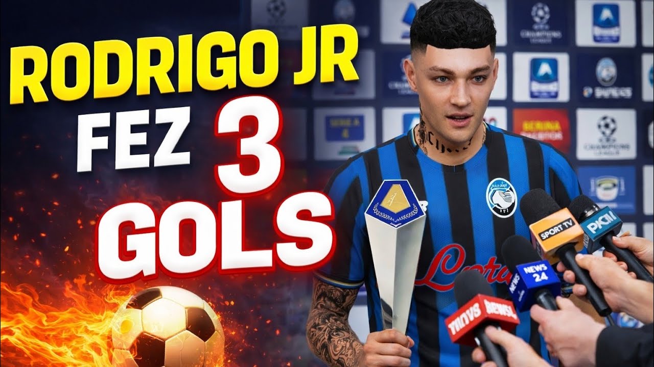 RODRIGO JR FOI ELEITO O MELHOR DA PARTIDA VEJA!