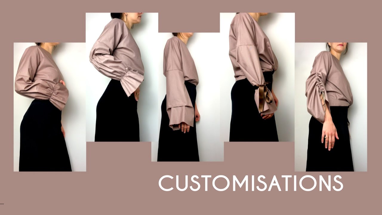 DIY - Customisations de vêtements (exemple avec la manche KIM)