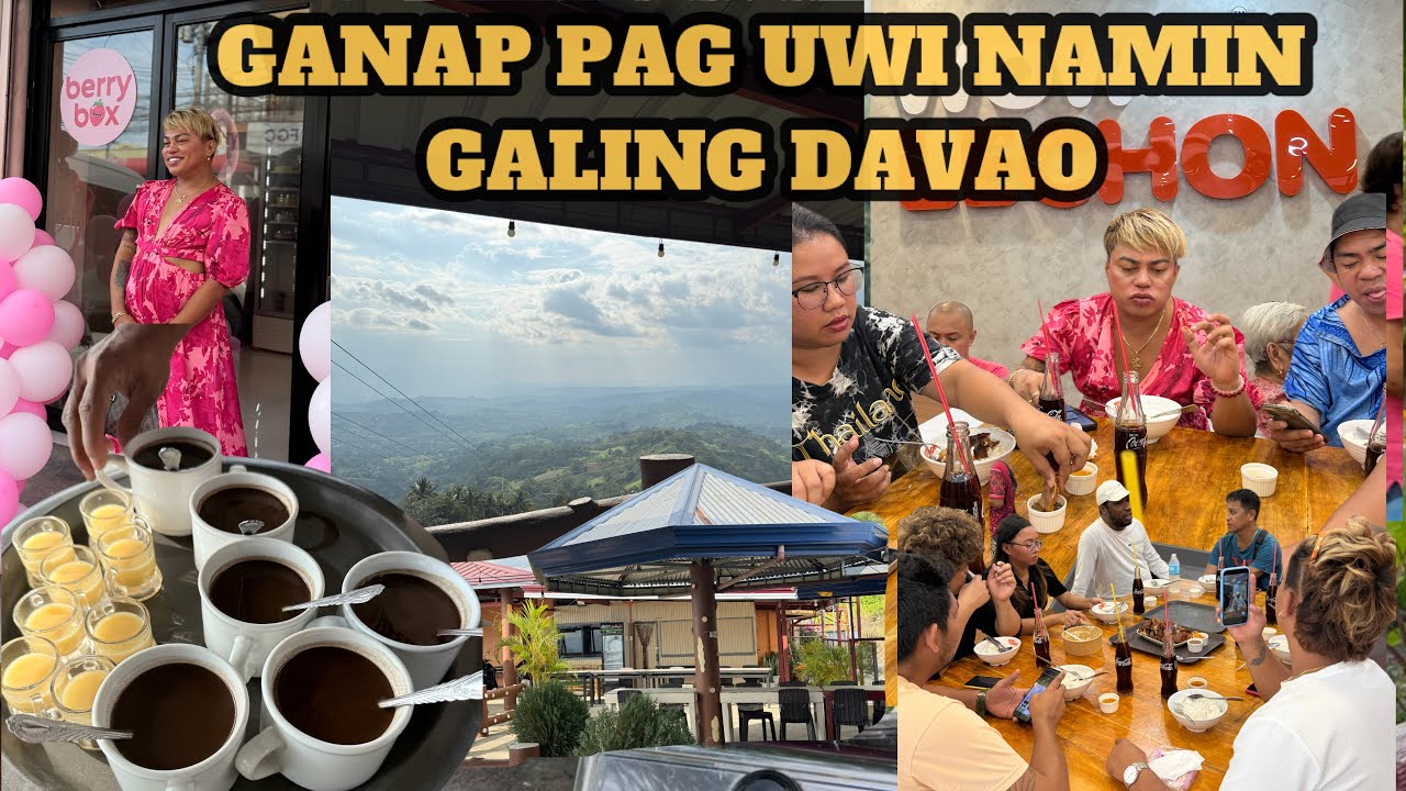 MGA NANGYARI PAG UWI NAMIN GALING DAVAO @SimplyAmory 
