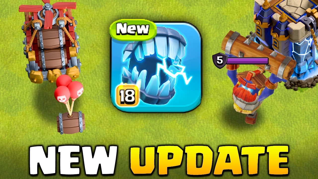 New Sky Wagon, Logger, and Electro Fangs in Clash of Clans!