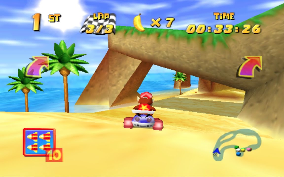 Diddy Kong Racing: Crescent Island [1080 HD]