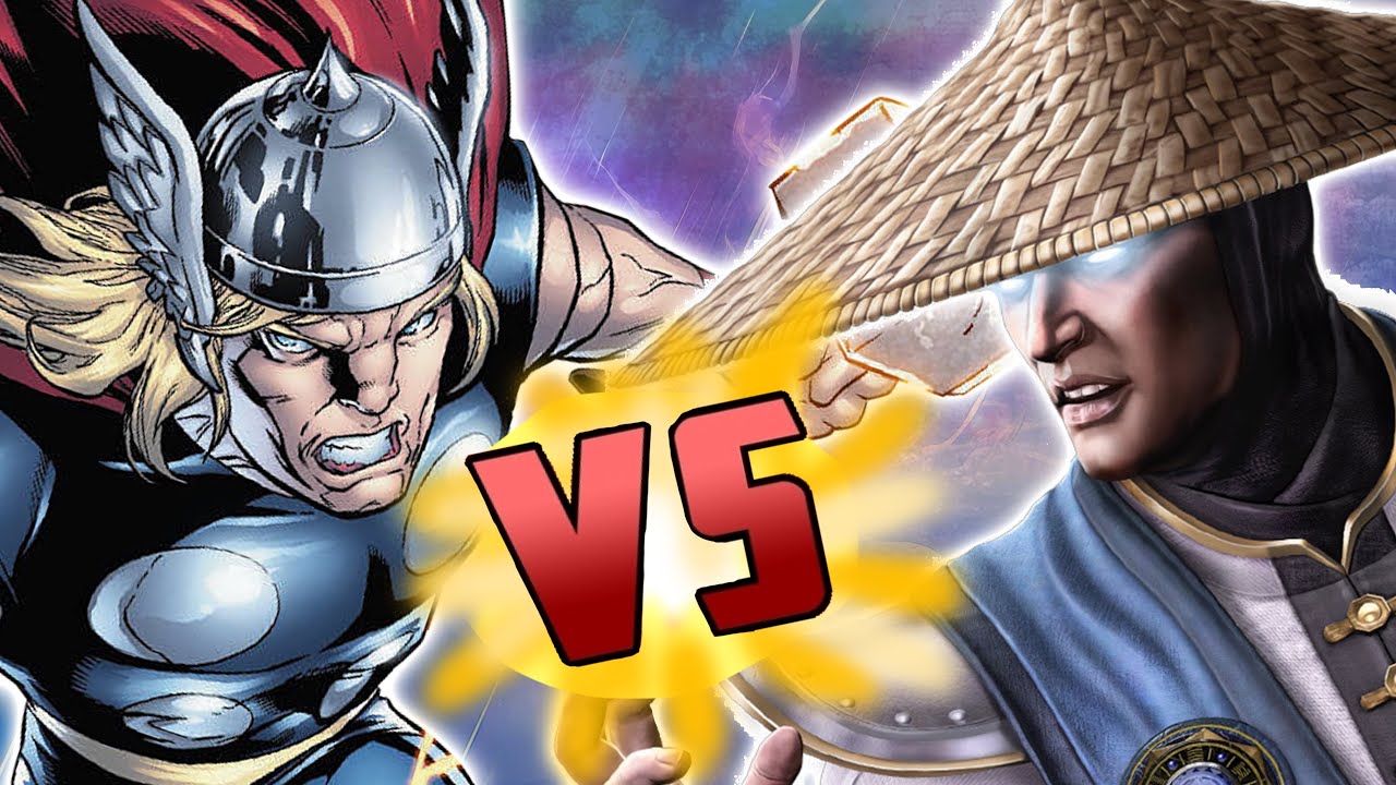 The Gods Of Thunder!!! Thor Vs Raiden!! (Marvel Vs Mortal Kombat) Fight Only!!
