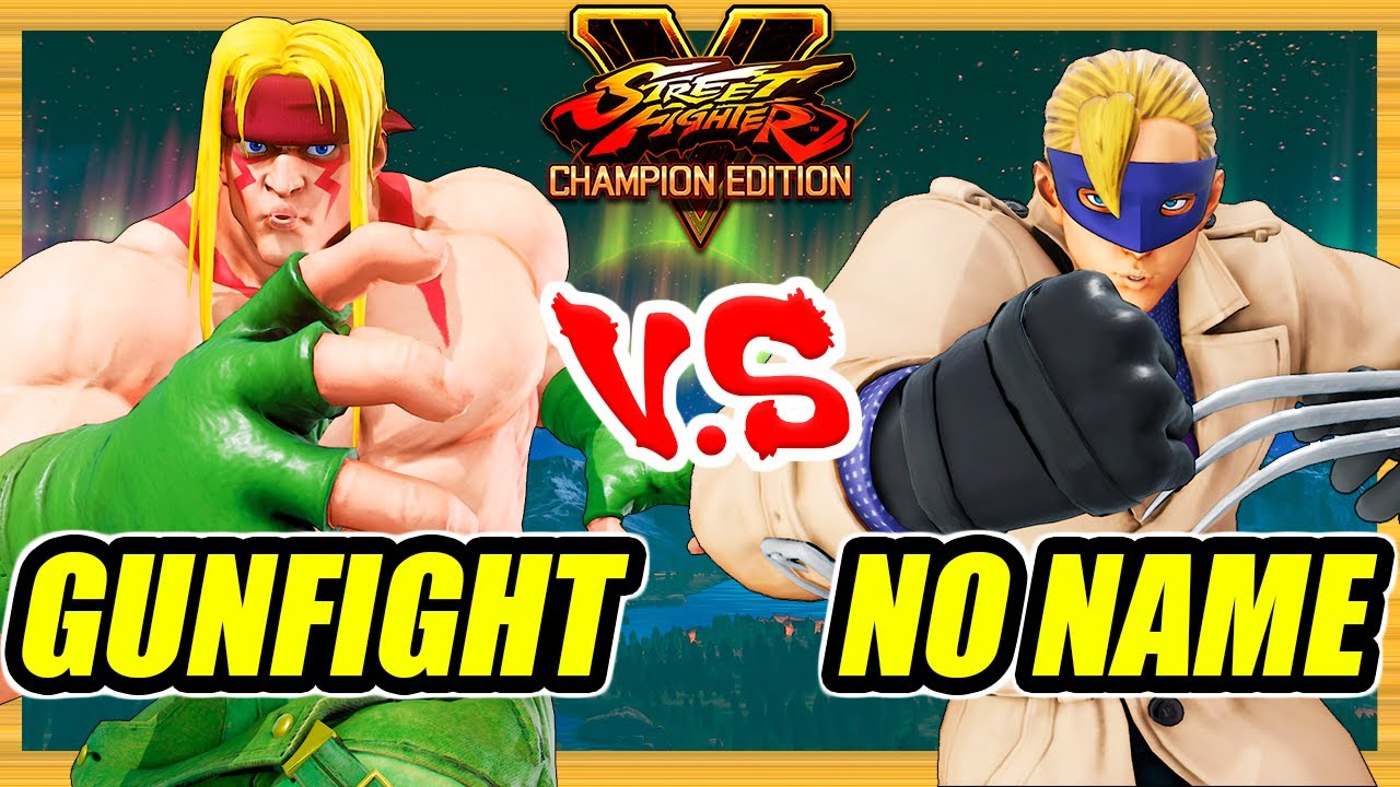 SFV CE 🔥 Gunfight (Alex) vs No_name (Vega) 🔥 Ranked Set 🔥 Street Fighter 5