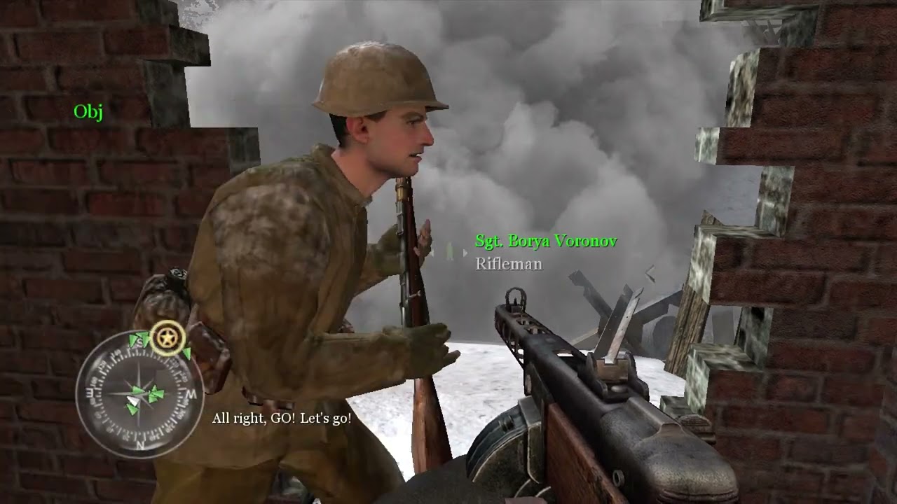 Call of Duty 2 (Xbox 360) Gameplay No Commentary