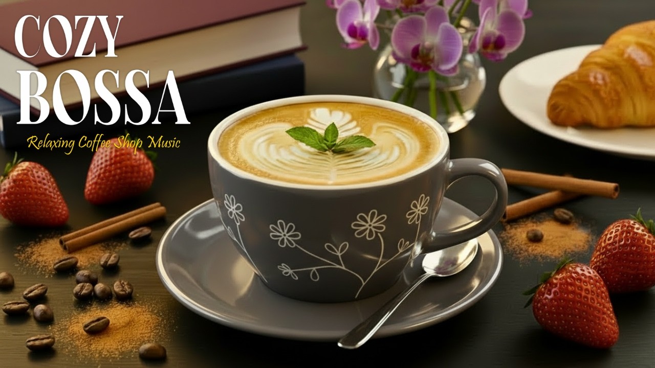 Relaxing March Coffee Jazz ☕ Cozy Café Music with Smooth Bossa Nova for Focus & Creative Work