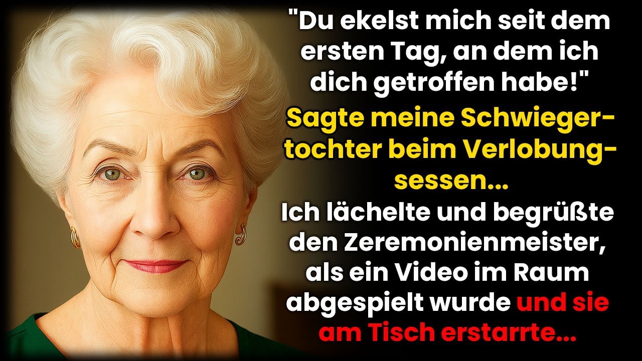 „Du ekelst mich seit dem ersten Tag!“ – sagte meine Schwiegertochter. Ich lächelte nur.