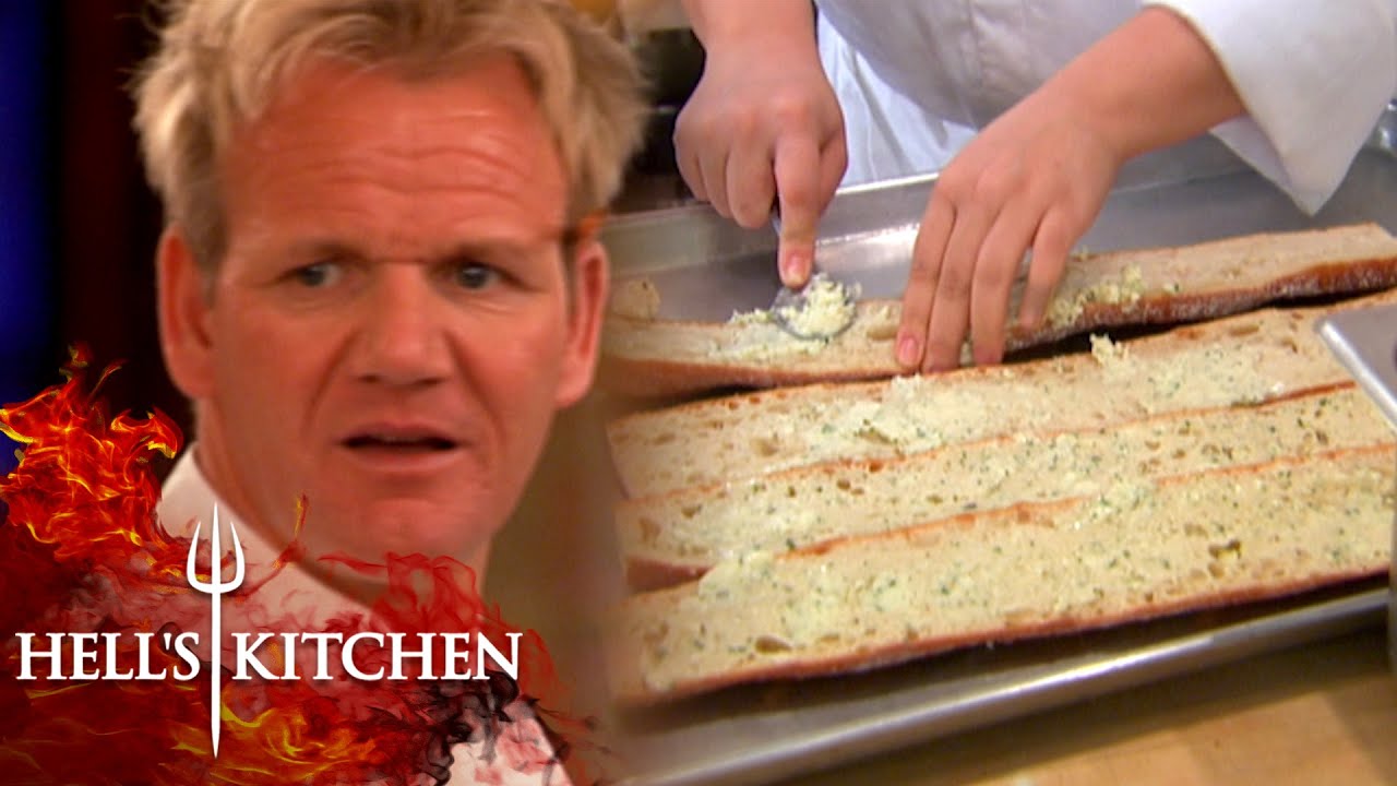 Gordon Furious As Both Teams Struggles With Garlic Bread | Hell's Kitchen