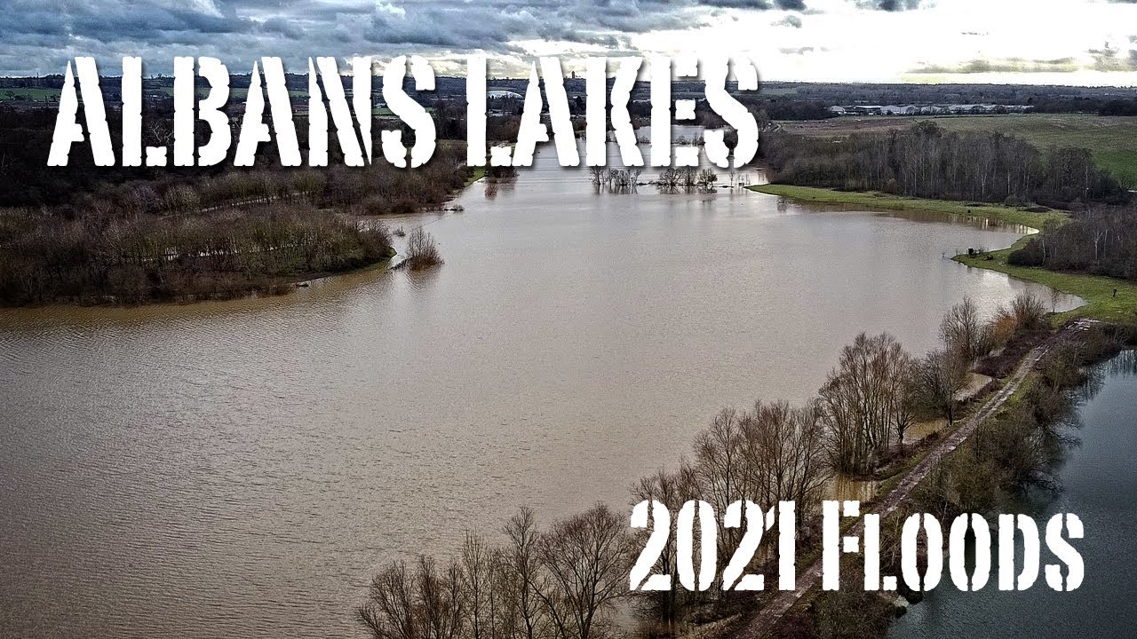 Albans Lakes Floods 2021 - Aerial Footage