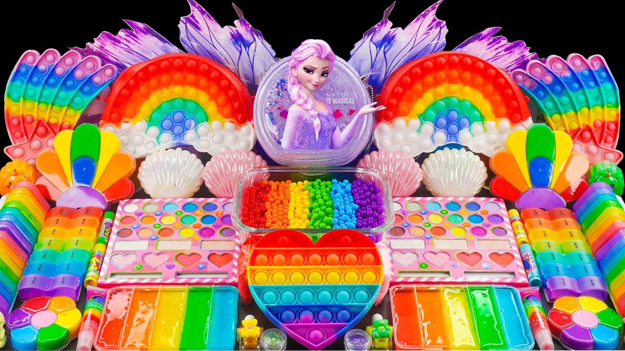 RAINBOW COLLECTION | S&uuml;&szlig;er Elsa Princess Schleim | Glitzer in den Schleim mischen