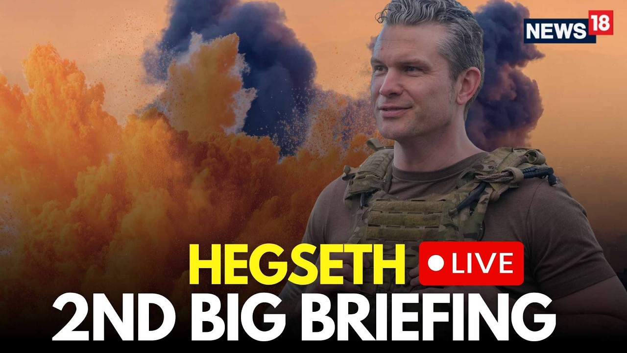 US Iran War LIVE | Hegseth Hails Operation Epic Fury, Reveals US Next Move | Israel Iran War | N18G