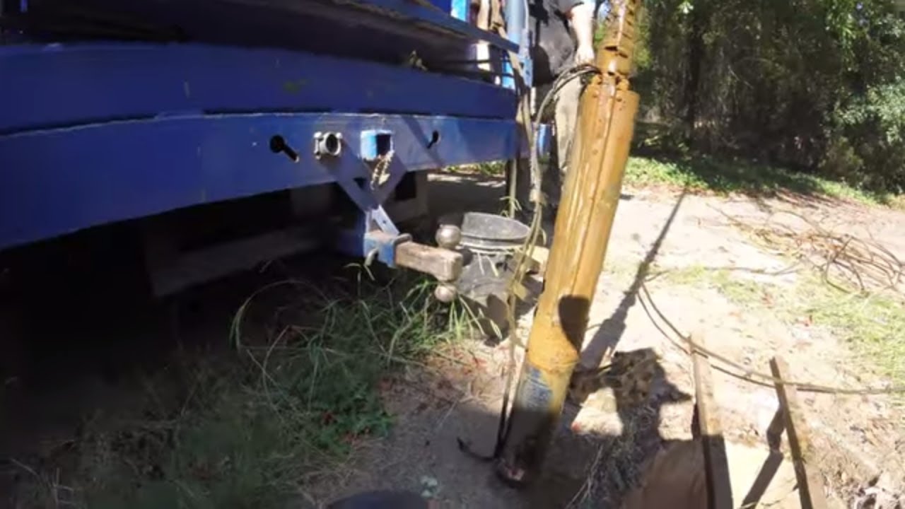 Pulling and Replacing An Old Well Pump In 4K Resolution
