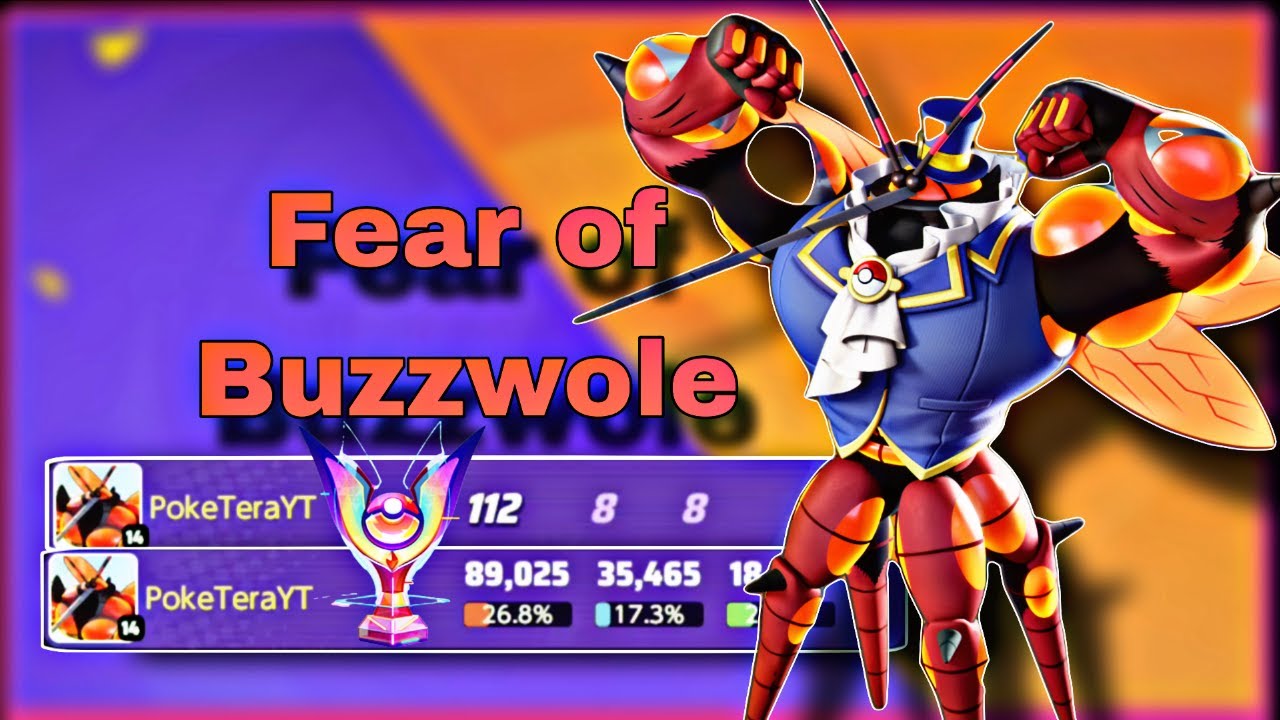 Enemy Team got Fear of Buzzwole || Pokémon Unite || PokeTeraYT
