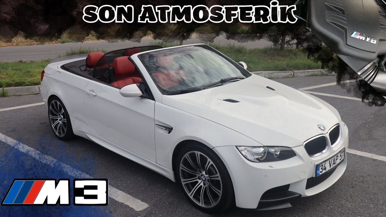 BMW E93 M3 / 305 KM/H YAPTIK ! / Son Atmosferik M3 V8