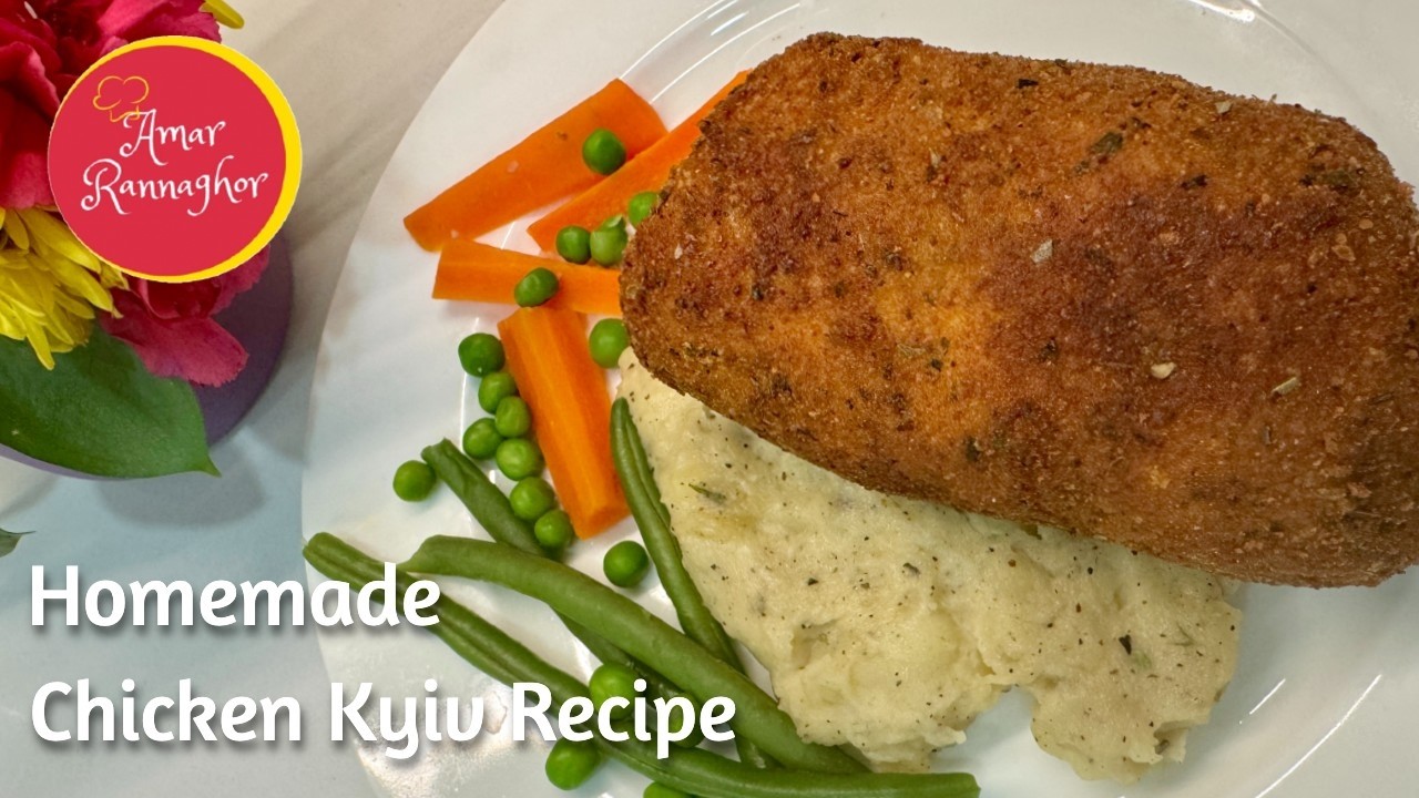 Chicken Kiev | Chicken Kyiv | Chicken À La Kiev | Stuffed Chicken Breast