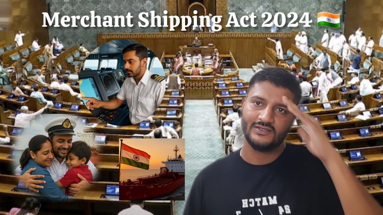 Merchant Shipping Act 2024 Explained | Big Changes for Indian Seafarers 