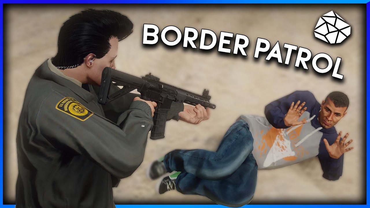 GTA RP | BORDER PATROL HARASS CITIZENS (Border Patrol Episode 2)