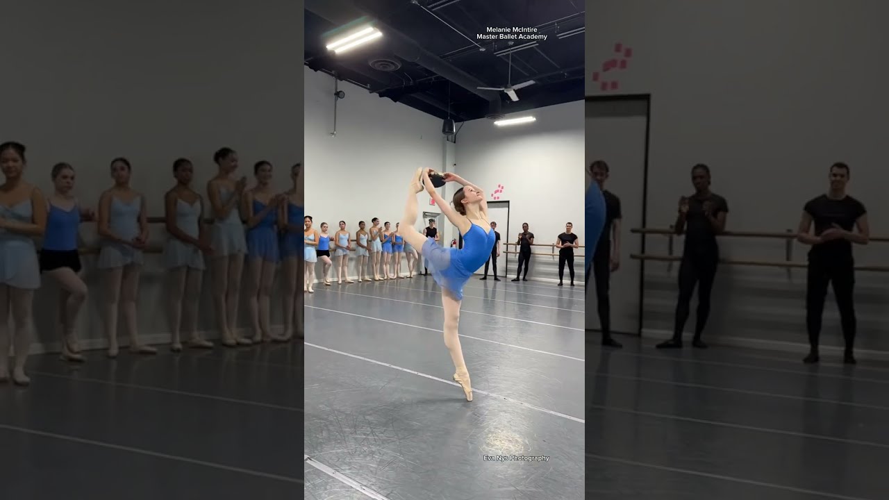 BALLERINA NAILS PERFORMANCE!!! 😱😍 #ballet #ballerina