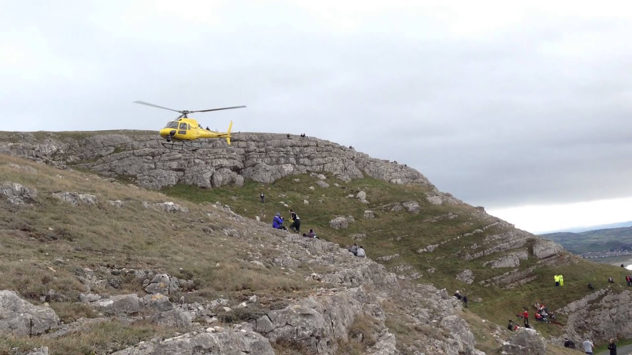 WRC Wales Rally GB - Amazing Helicopter Pilot