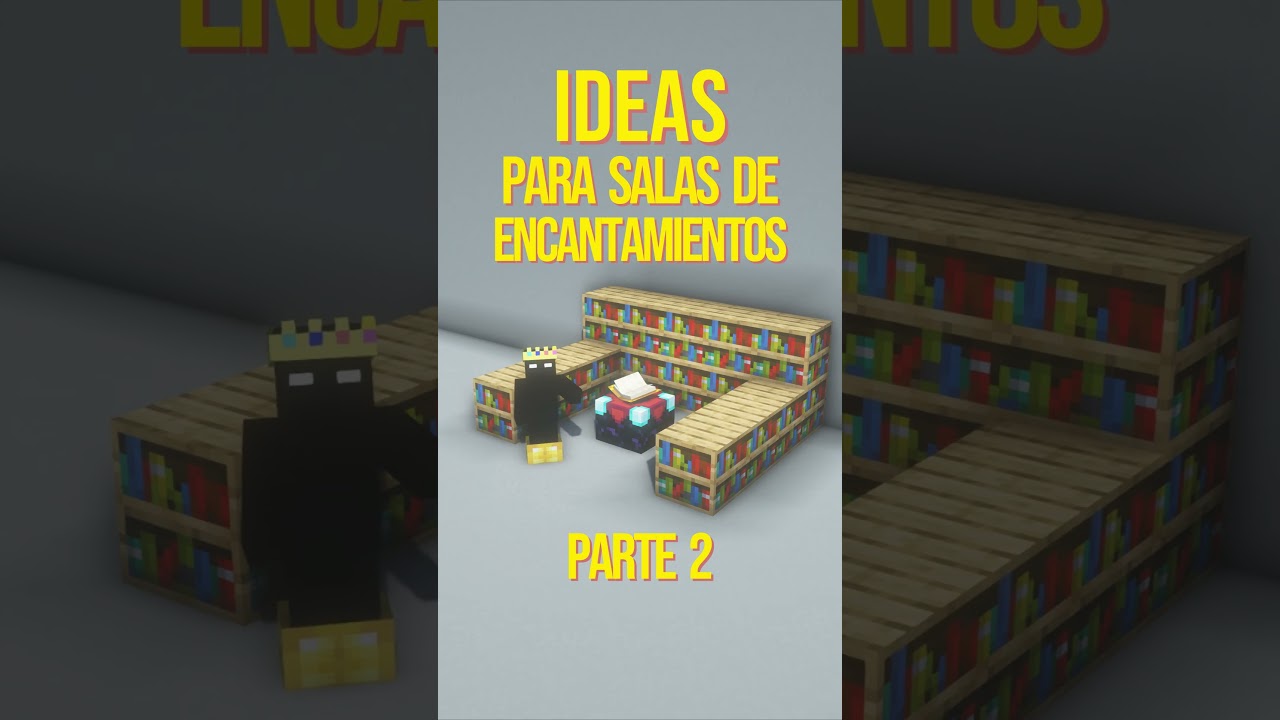 Minecraft: Ideas para salas de encantamientos!