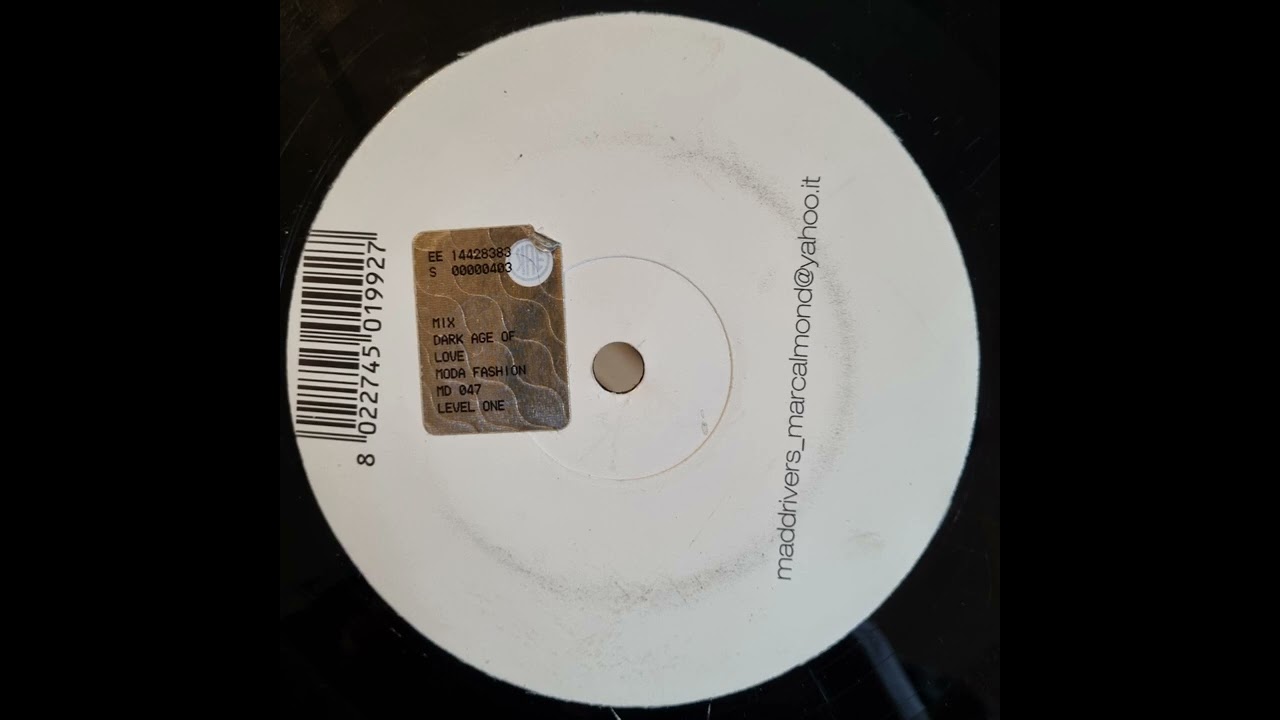 Marc Almond & Mad Drivers – Dark Age Of Love (Mad Drivers Dub Mix - Stefano Greppi Mix) (2003)