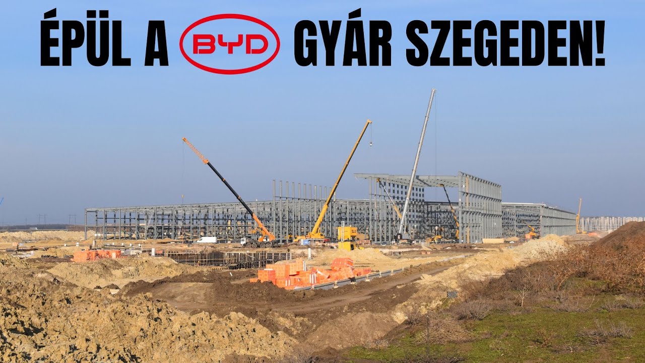 ÍGY ÉPÜL SZEGED ELSŐ AUTÓGYÁRA!