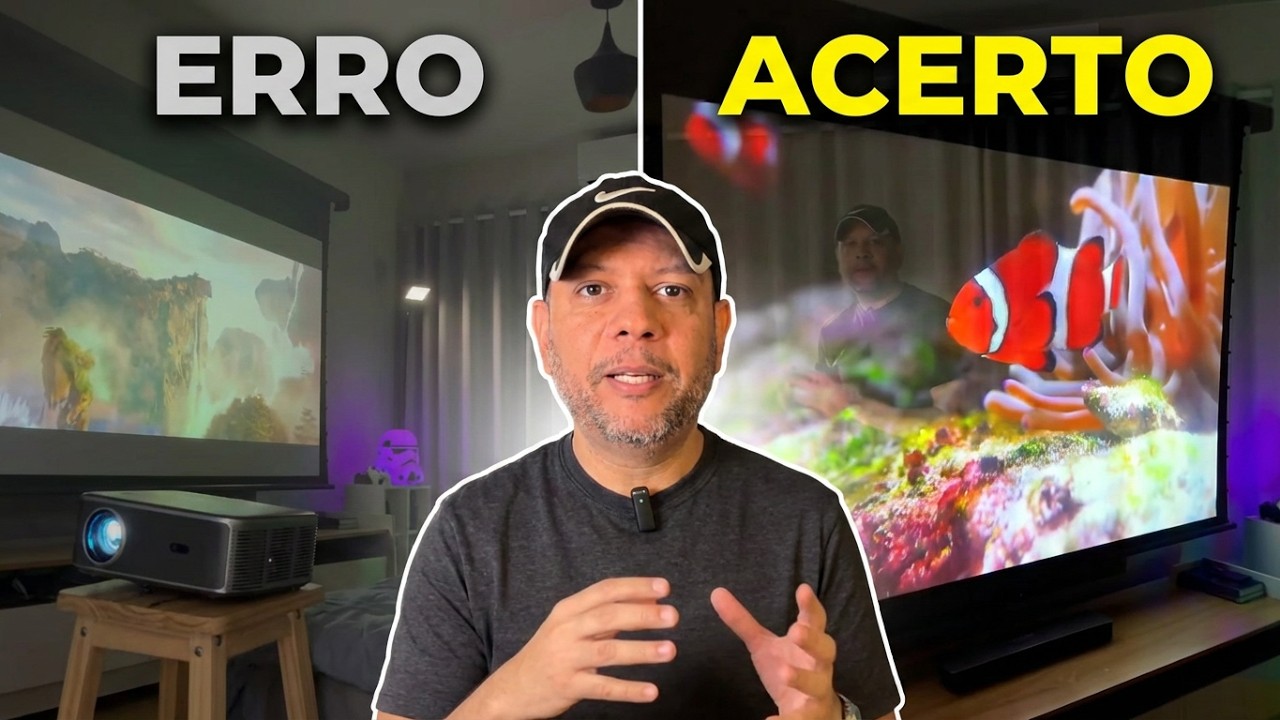 7 Erros Que Deixam a Imagem do Seu Projetor Horrível!