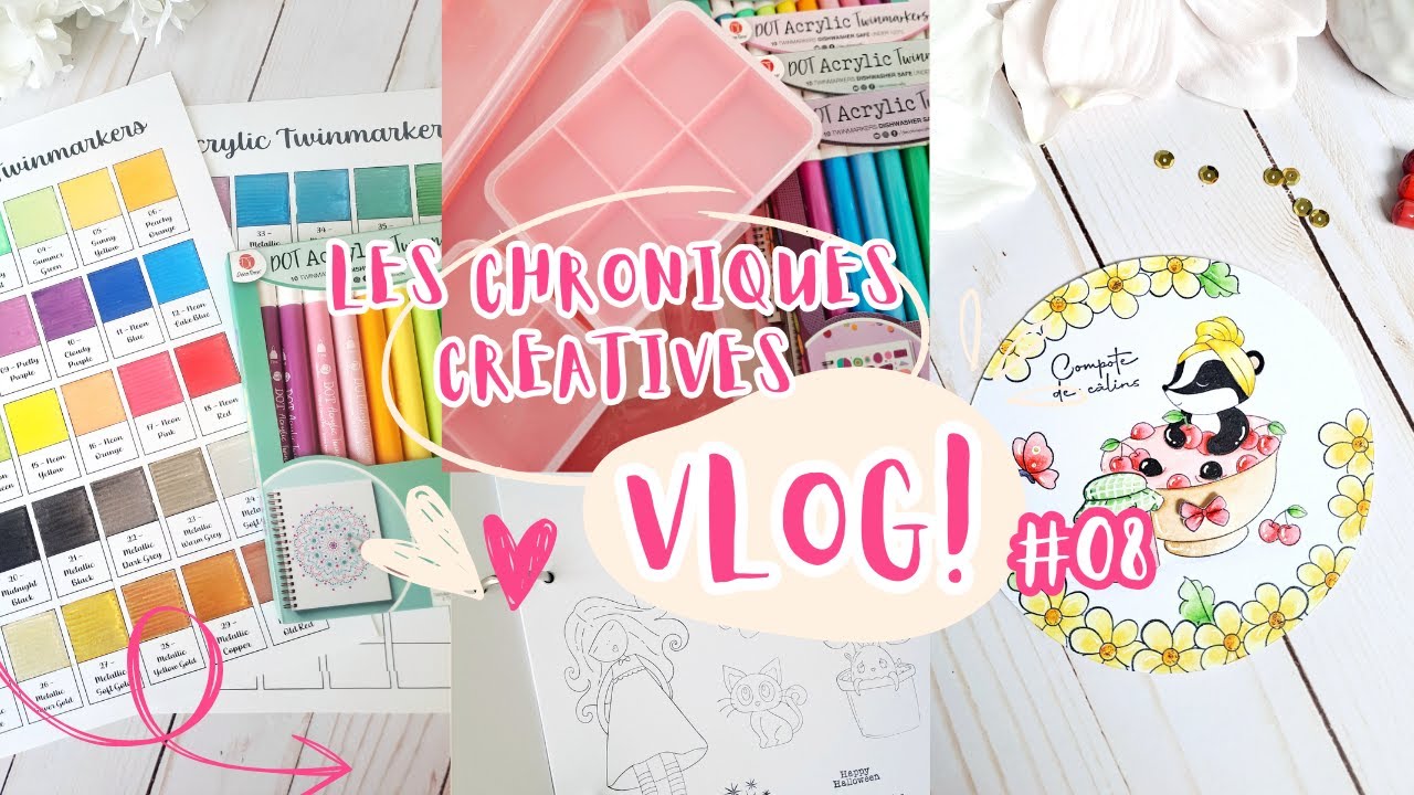 [Vlog] Haul Action, répertoire tampons, IC Cannelle et Citron....