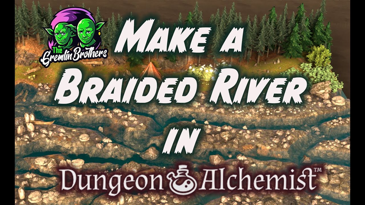 Make a Braided Gravel River