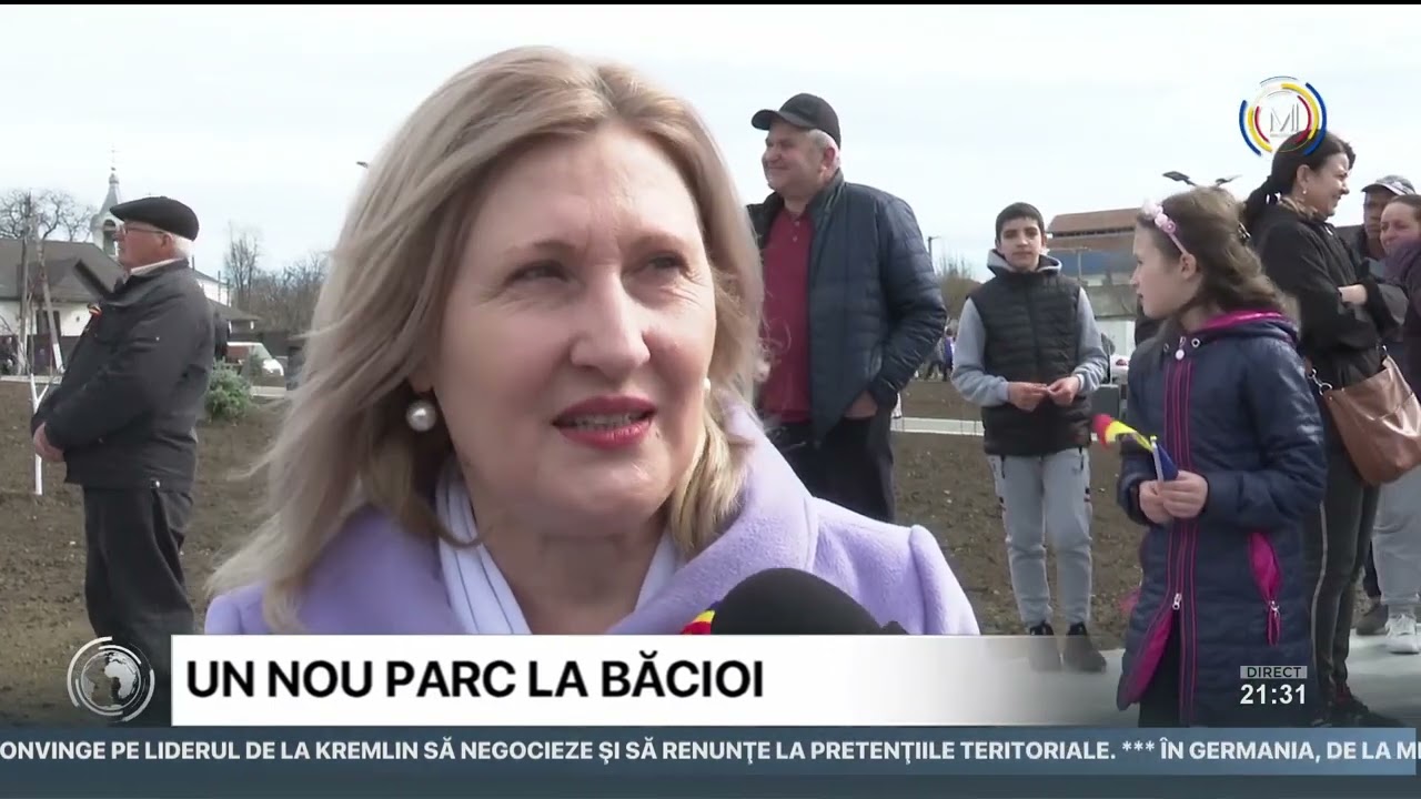 Un parc public modern a fost amenajat în comuna Băcioi, cu suportul României