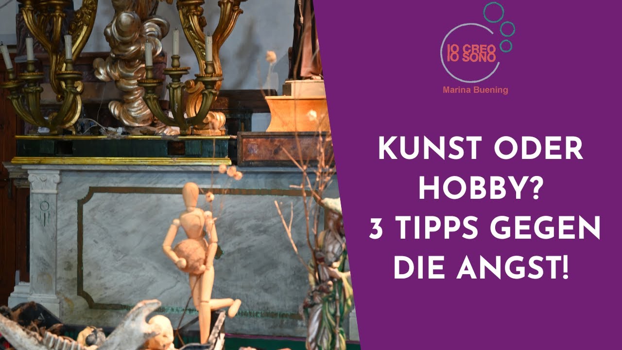 Vom Hobbykünstler zum Profi? Deine Angst steht dazwischen?