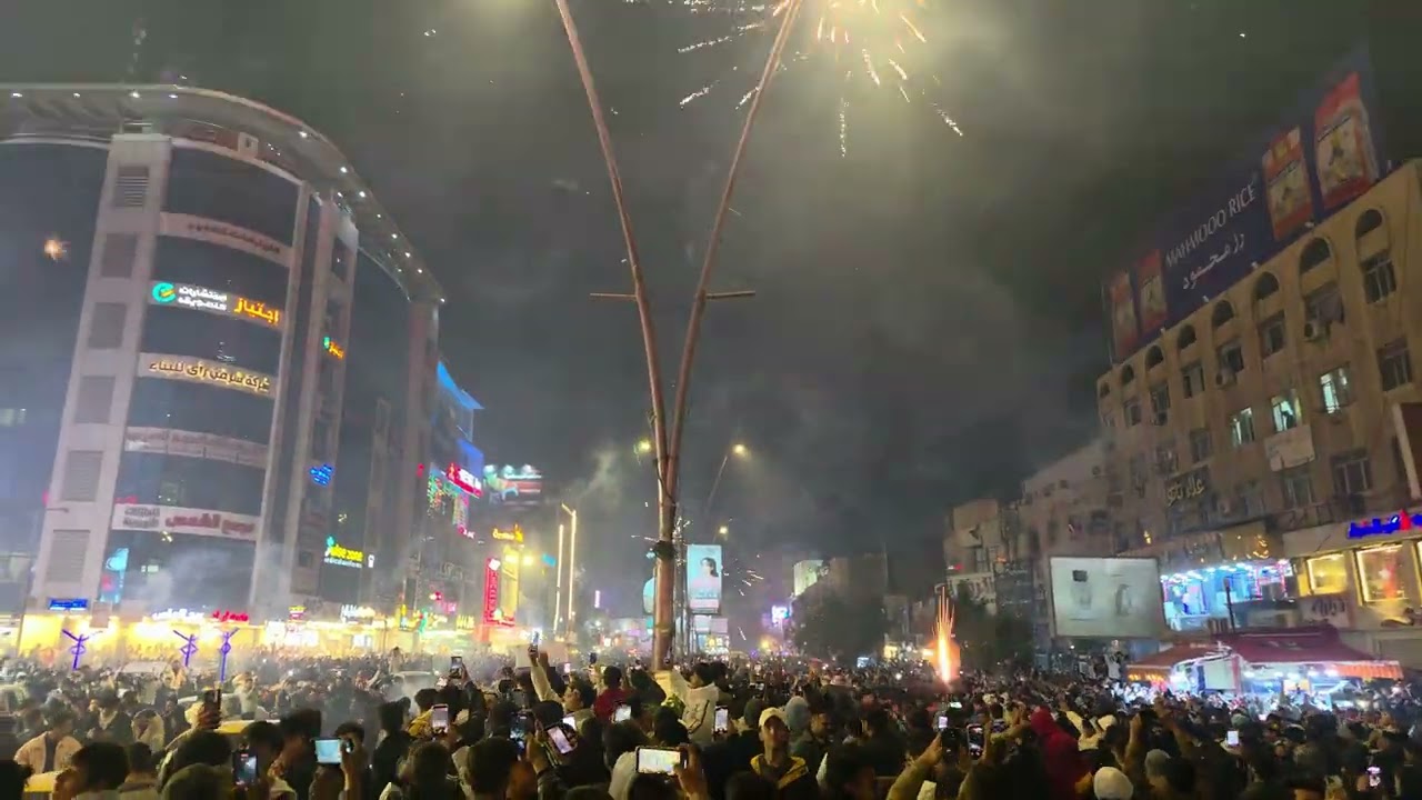Baghdad New Years 2026 Mansour