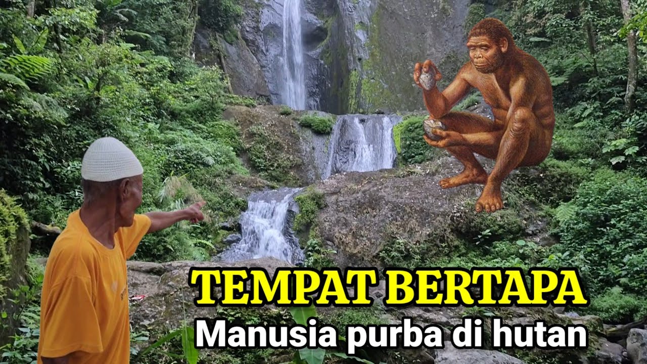 Viral.! Pemandian Manusia Purba Di Hutan Gunung Wilis