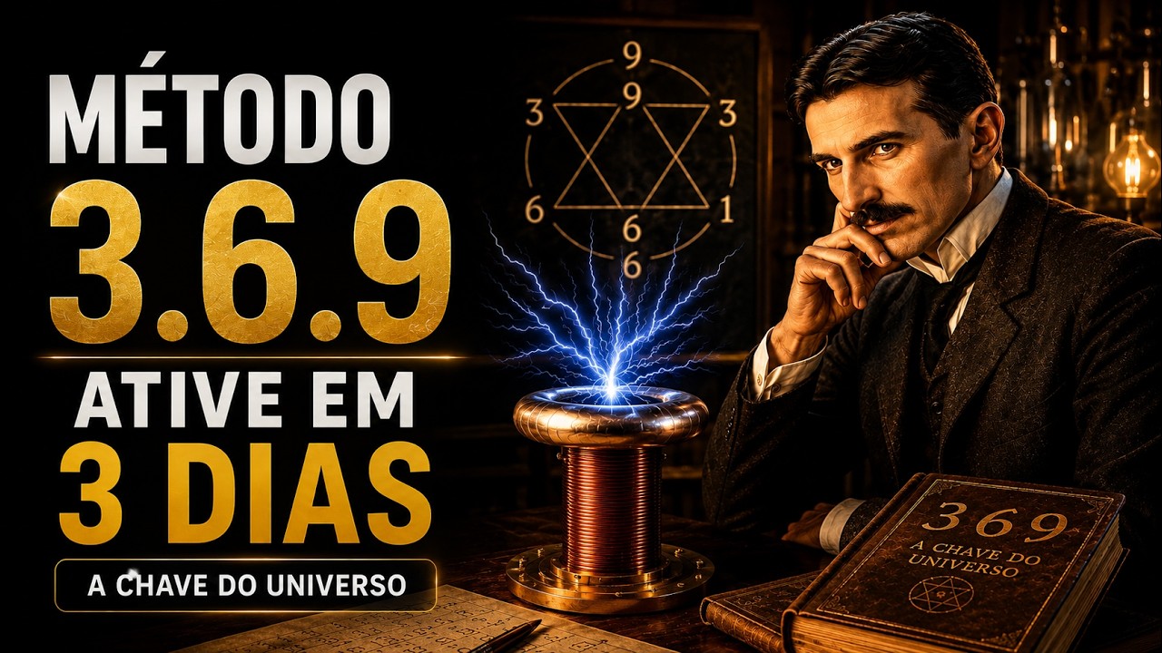 Método de Nikola Tesla 3 6 9 Para Manifestar Qualquer Desejo em 3 Dias