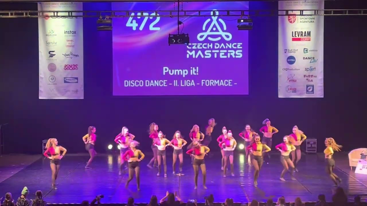 PS HROCH PARDUBICE - PUMP IT!  -  2.místo CZECH DANCE MASTERS Hradec Králové