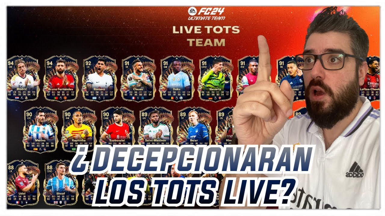 🥵 ¿SERAN MALOS LOS TOTS LIVE?  FILTRADOS TODOS LOS TOTS LIVE CON SBC Y OBJETIVOS!!