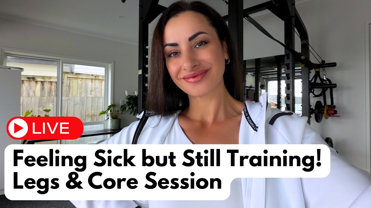 Short but Strong: Legs & Core Workout While Feeling Off