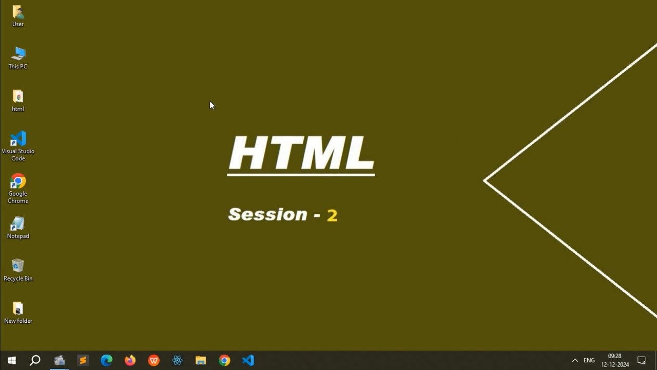 Html learn from Tamil [ Session 2 ]  html important basic tags and why use those tags...