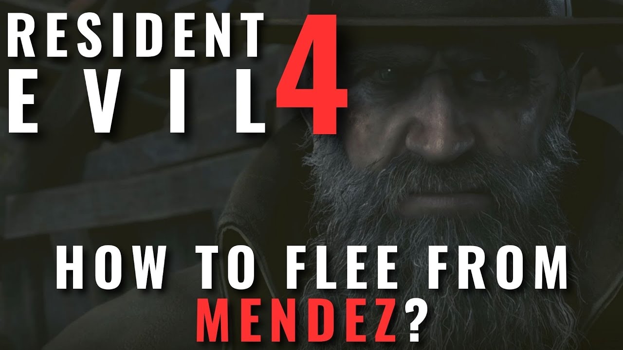 Resident Evil 4 Remake - How to flee from Mendez (chapter 6)?