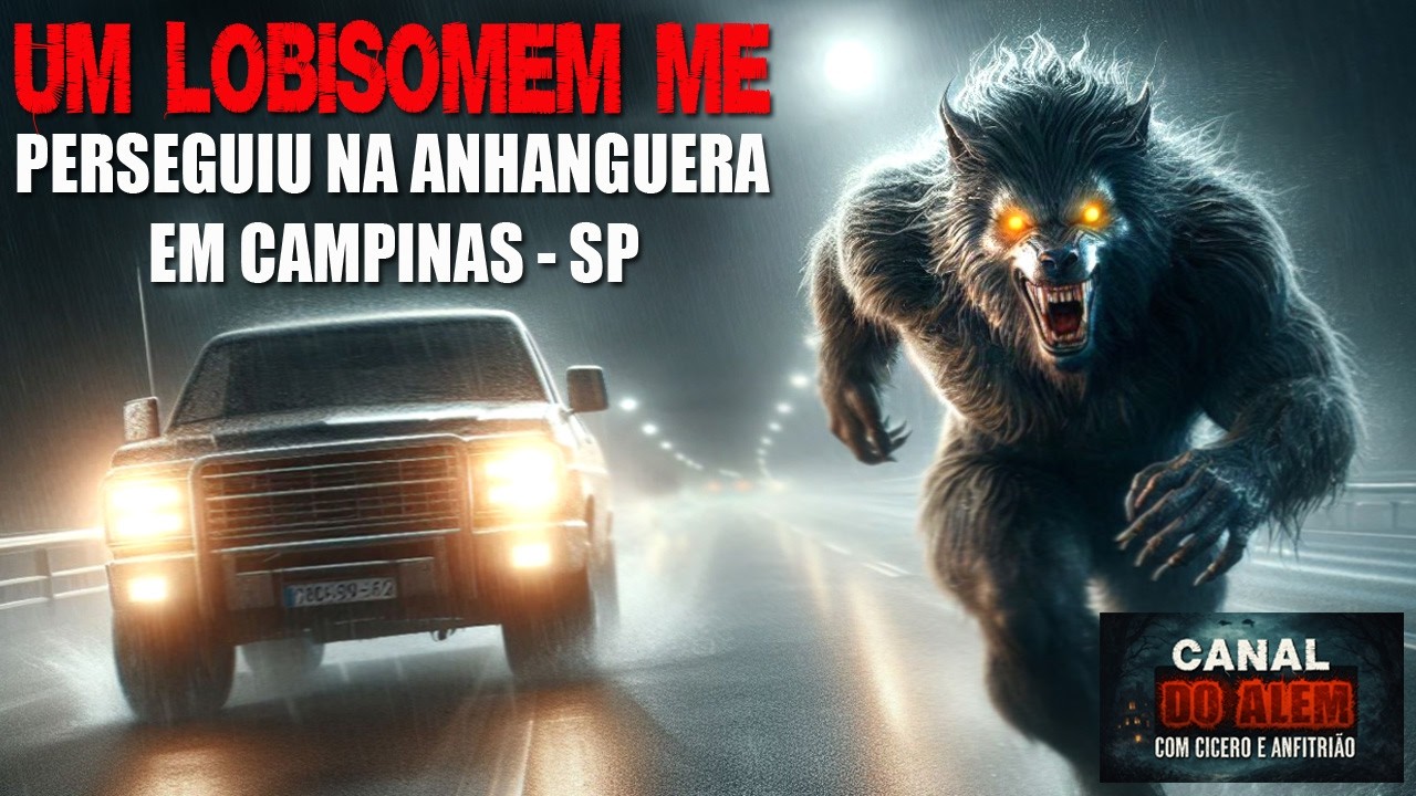 Um Lobisomem me seguiu na Anhanguera em Campinas - SP [IN&Eacute;DITO] - Relatos Da Fera | 1080p