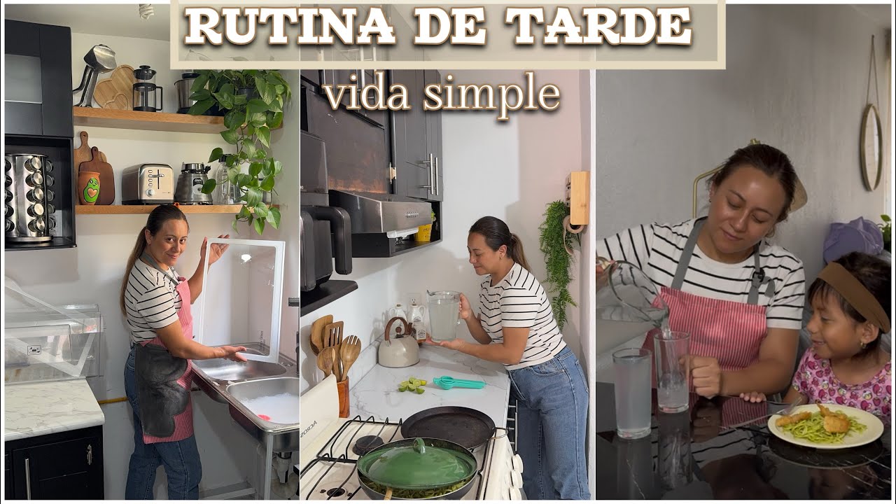 RUTINA DE TARDE ✅ VIDA SIMPLE de ama de casa || Limpia y cocina conmigo ✨