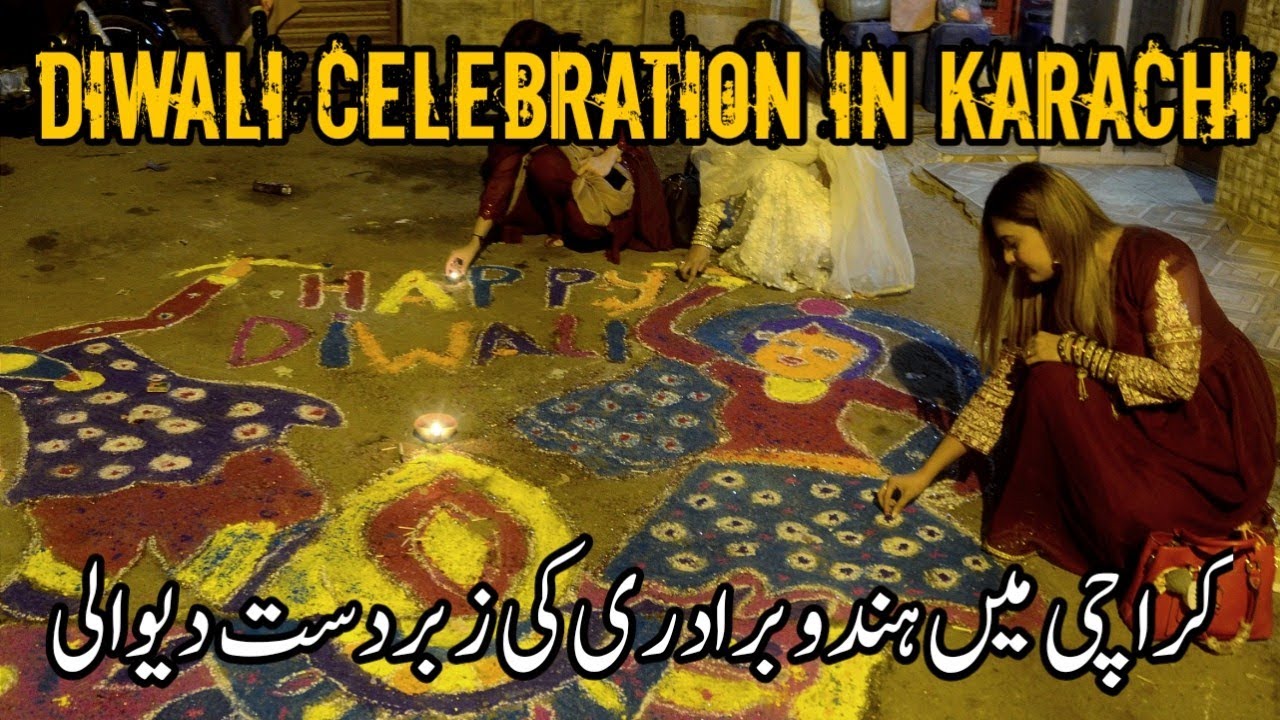 Diwali दिवाली 2021 Celebration in Pakistan | Swaminarayan Mandir Karachi | Pakistani Hindu Community