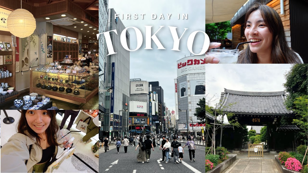 A Day in Tokyo with only 3 HOURS OF SLEEP | food, shopping & room tour
